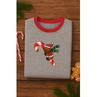 Christmas candy Embroidery Design