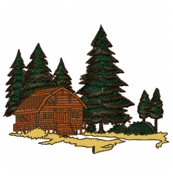Cottage Embroidery Design Cottage Embroidery Design