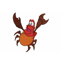 Crab Embroidery Design Crab Embroidery Design