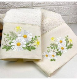 Daisy Flower Embroidery Design