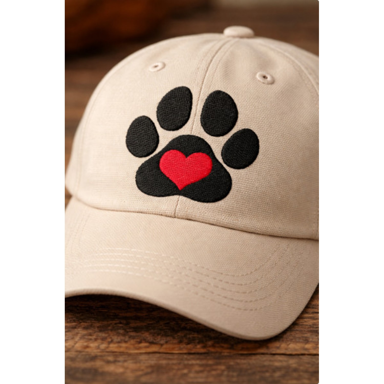 Dog Paw Heart Embroidery Design Free 4x4