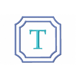 Double Framed Monogram Letter T Embroidery Design Free 4x4 Double Framed Monogram Letter T Embroidery Design Free 4x4