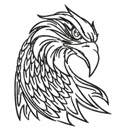 Eagle Embroidery Design