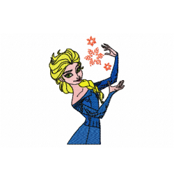 Snow Queen Embroidery Design Snow Queen Embroidery Design