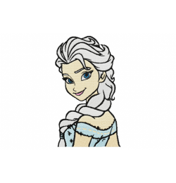 Winter Princess Embroidery Design Winter Princess Embroidery Design