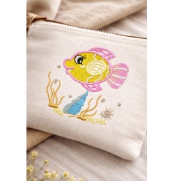 Cute Fish Embroidery Design 4x4 Cute Fish Embroidery Design 4x4