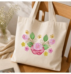 Cute Flores Butterfly Embroidery Design