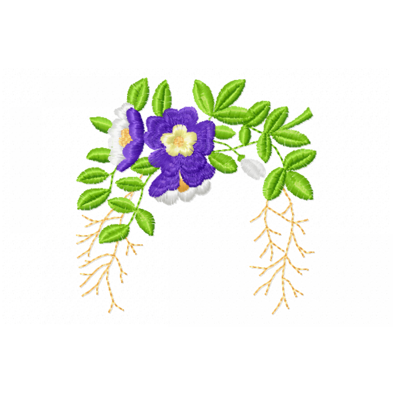 Flower Embroidery Design