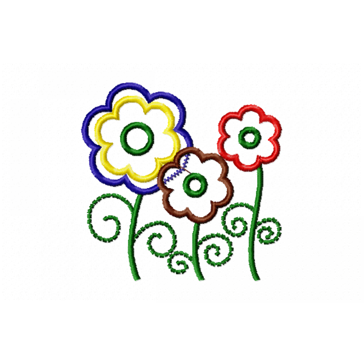 Flower Embroidery Design