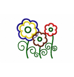 Flower Embroidery Design