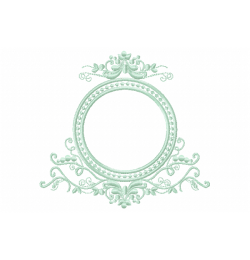 Frame Embroidery Design Free 5x7 Multi-Format Machine Embroidery File