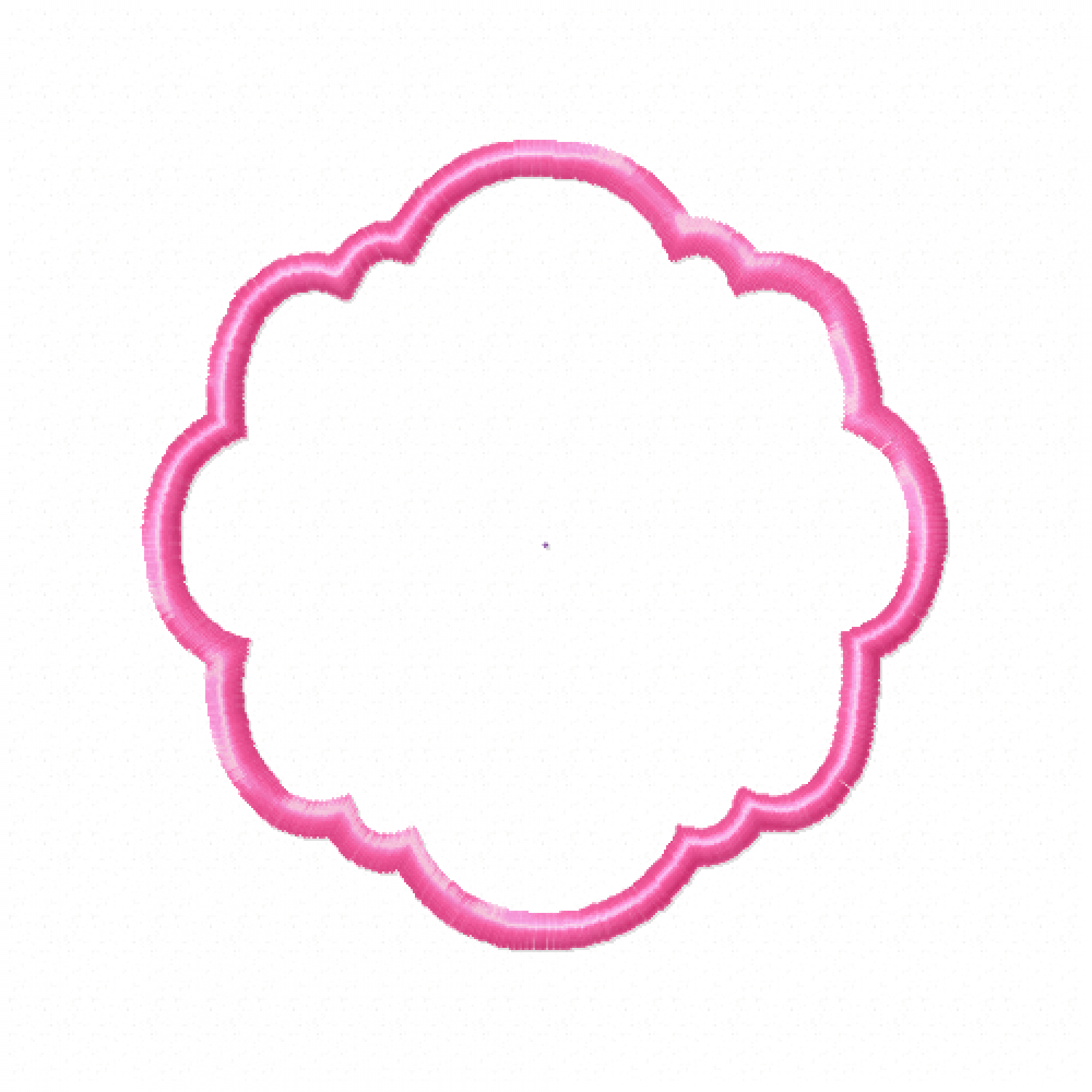 Frame Applique Embroidery Design