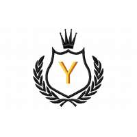 Free Royal Crest Letter Y Embroidery Design 4x4
