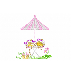 Garden Embroidery Design