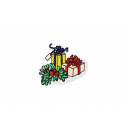 Gifts christmas Embroidery Design