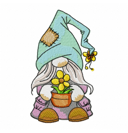 Gnome Embroidery Design Gnome Embroidery Design