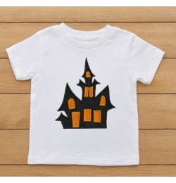 Halloween castle Embroidery Design 3 sizes Halloween castle Embroidery Design 3 sizes