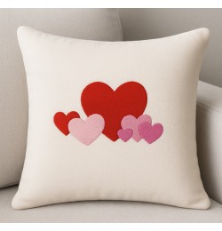 Hearts Embroidery Design