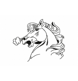 Horse Embroidery Design