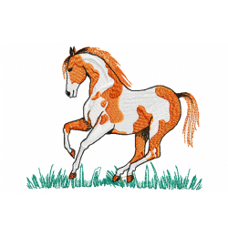 Horse Embroidery Design