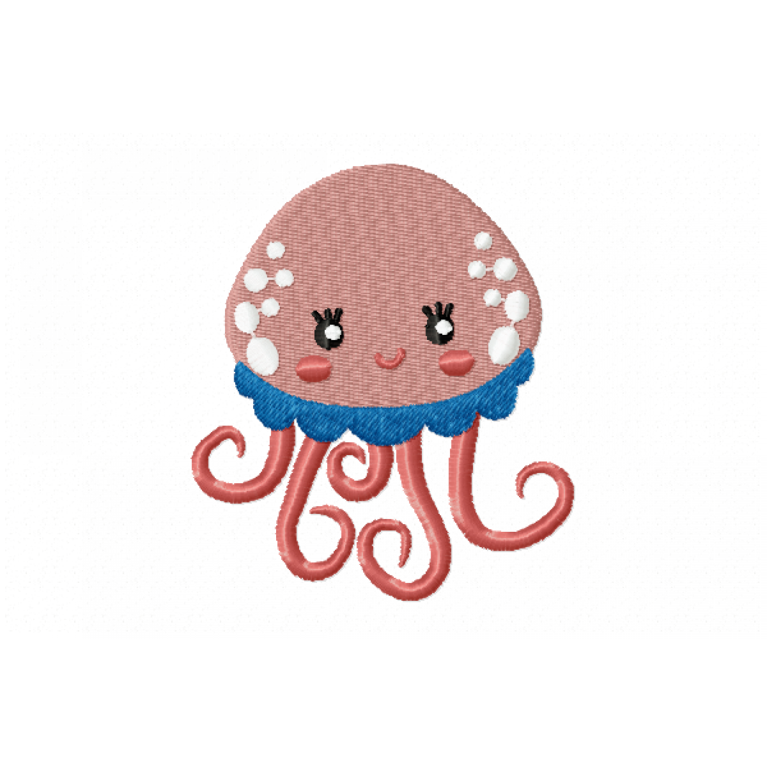 Jellyfish Embroidery Design