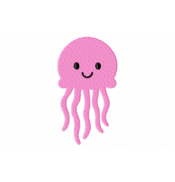Jellyfish Embroidery Design Jellyfish Embroidery Design