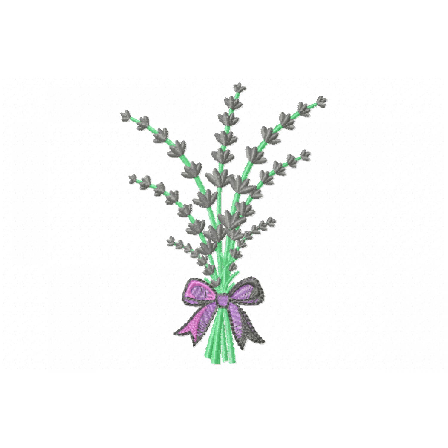 Free Lavender Embroidery Design 4x4