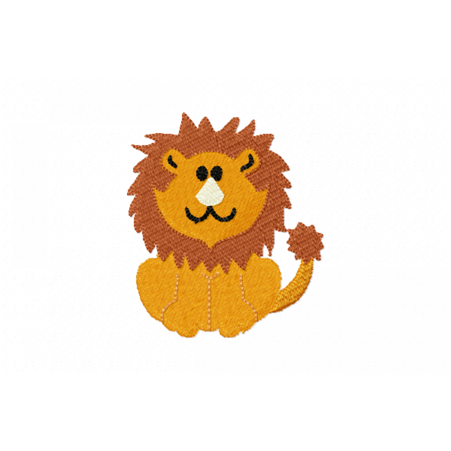 Lion Embroidery Design