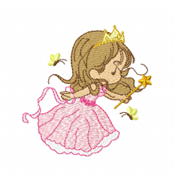 Little Princess Embroidery Design