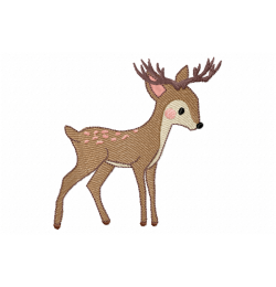 Little deer Embroidery Design