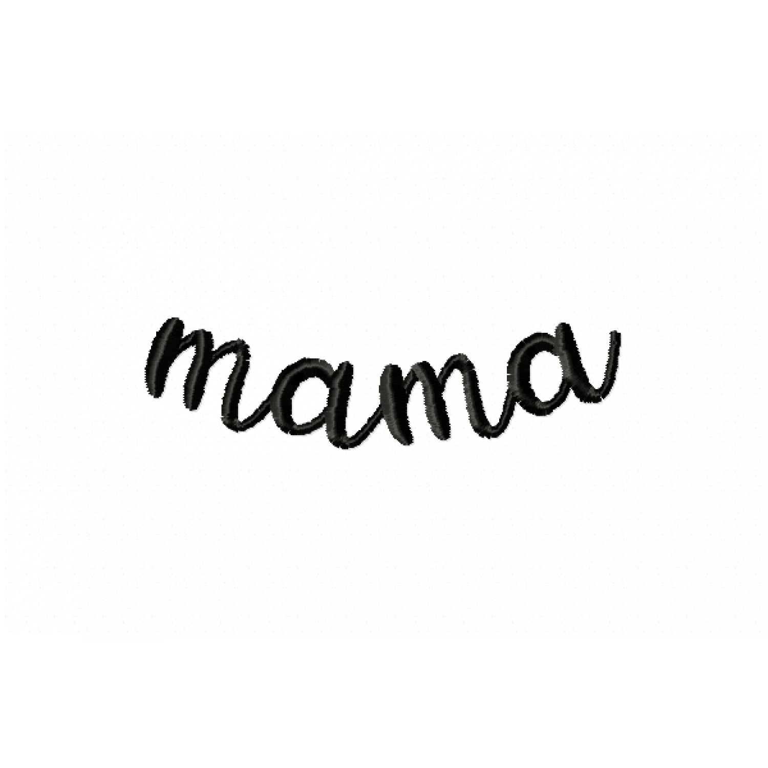 Mama Embroidery Design 4X4
