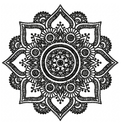 Mandala Embroidery Design 5x7 free download