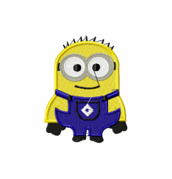 Funny Cartoon Buddy Embroidery Design