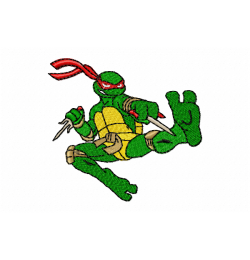 Ninja Embroidery Design