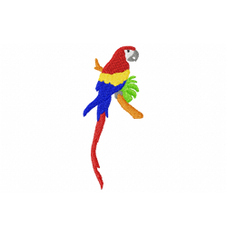 Parrot Embroidery Design