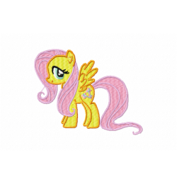 Free Cute Pony Embroidery Design 4X4