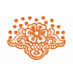 Elegant Richelieu Embroidery Design