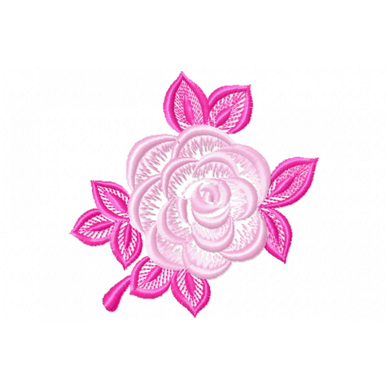 Rose Embroidery Design