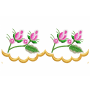 Cute Rose frame Embroidery 2 Designs
