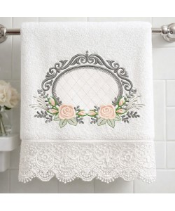 Roses Embroidery Design 5x7 High Quality