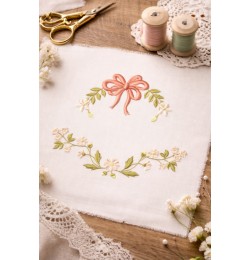 Roses Frame Embroidery Design 5x7 Roses Frame Embroidery Design 5x7