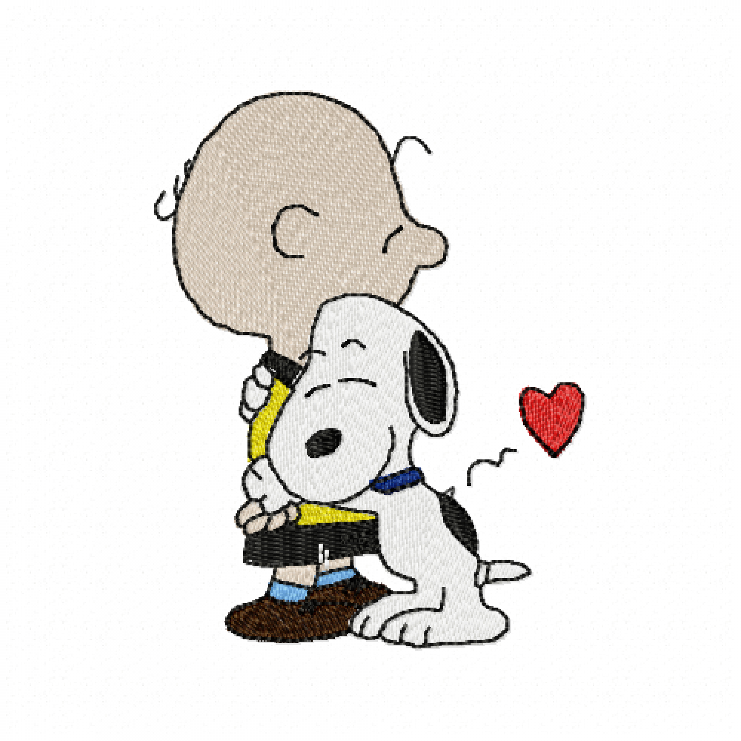 Snoopy Embroidery Design