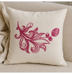 Swirl Bloom Embroidery Design