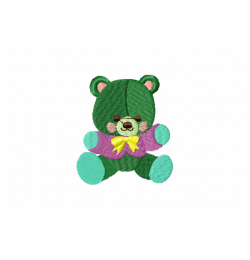 Teddy Embroidery Design