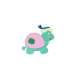 Turtle Embroidery Design