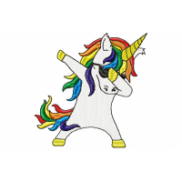 Unicorn Embroidery Design