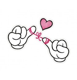 Valentine Embroidery Design