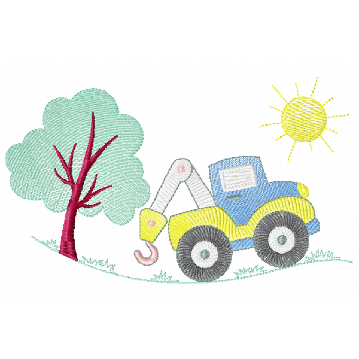 Winch Embroidery Design