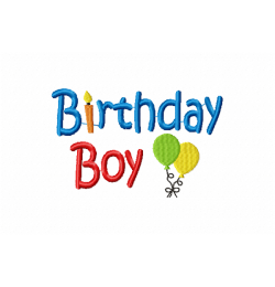 Baby Boy Birthday Embroidery Design 4x4 Baby Boy Birthday Embroidery Design 4x4