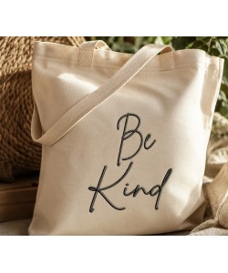 Be Kind Script Embroidery Design